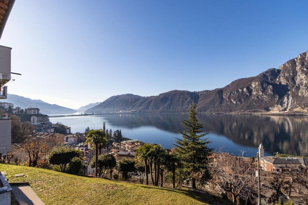 Wraparound Lake Views Bellavista Residence Campione dʼItalia Buitenkant foto