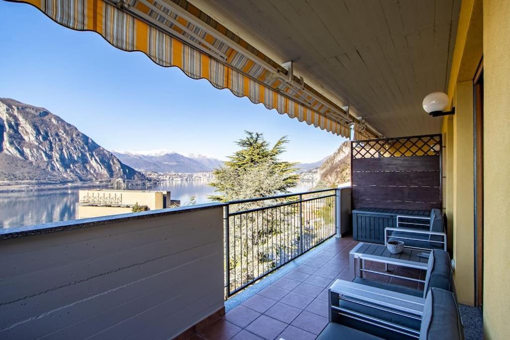 Wraparound Lake Views Bellavista Residence Campione dʼItalia Buitenkant foto