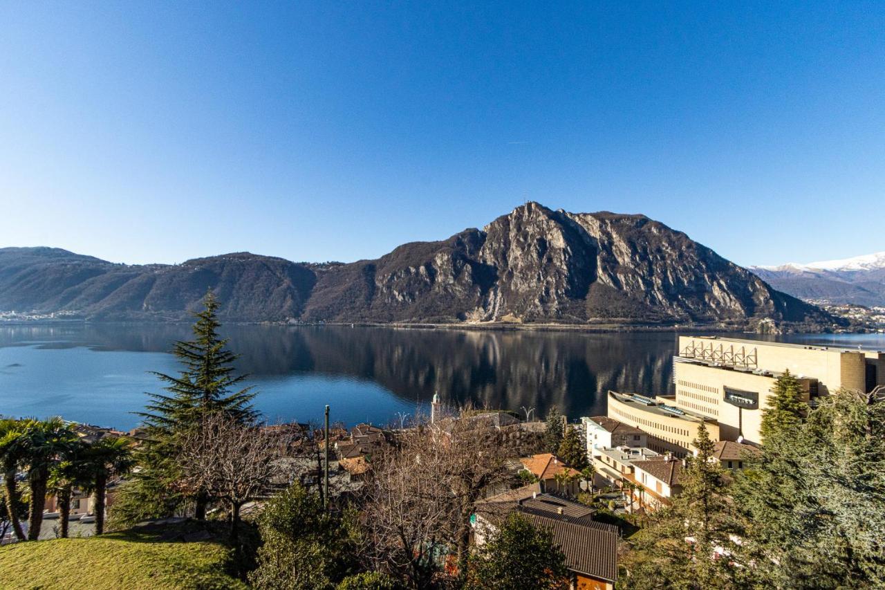 Wraparound Lake Views Bellavista Residence Campione dʼItalia Buitenkant foto